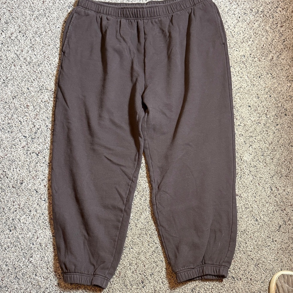 Cloud Soft Aeropostale Women’s Chocolate Brown Sweatpants Sz XL
